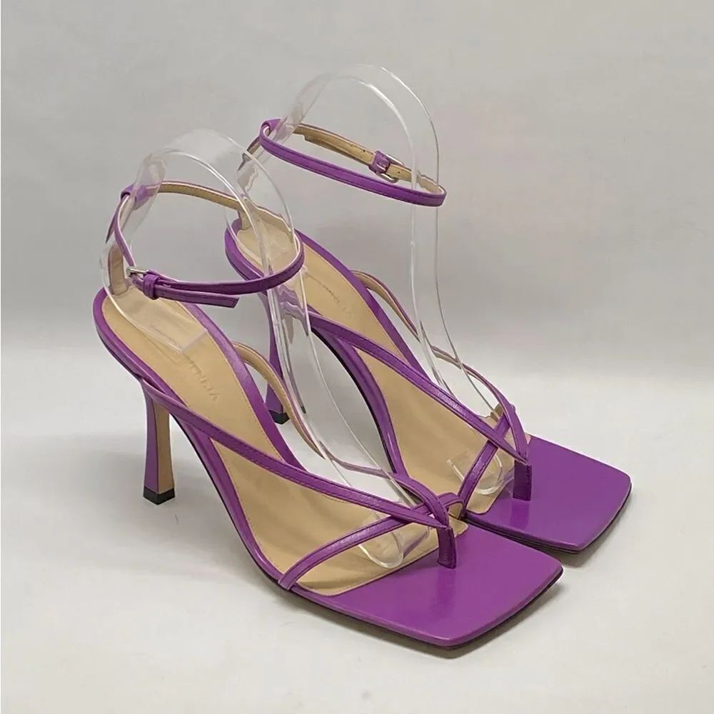 Bottega Veneta Stretch Leather Sandals size 38.5